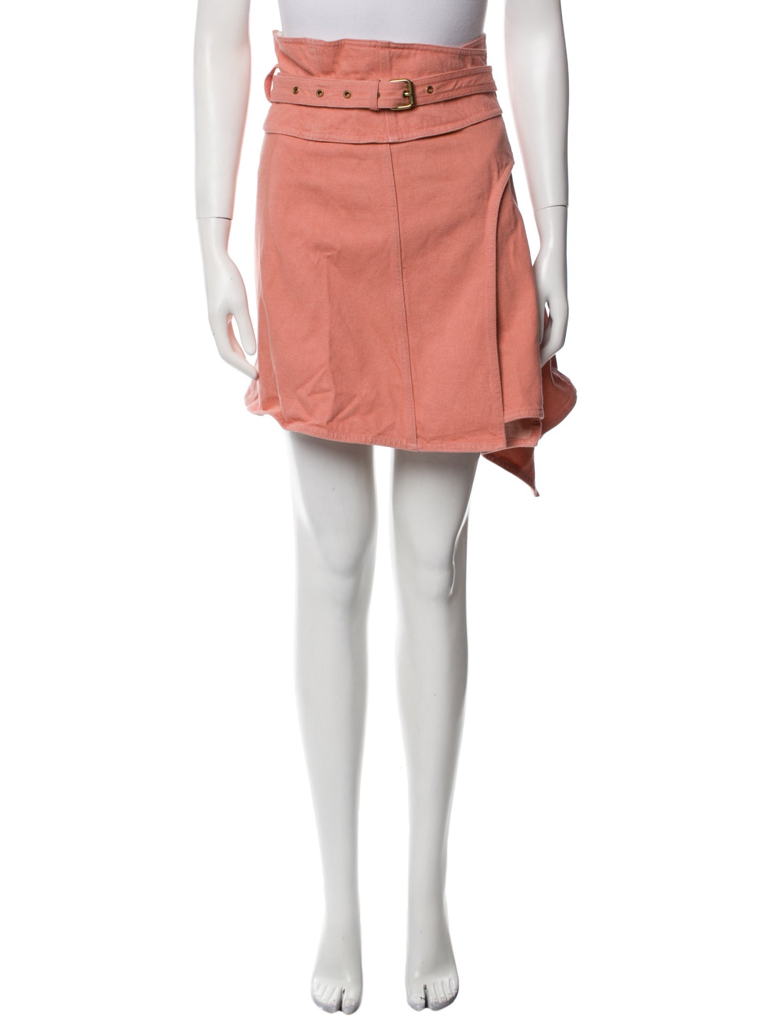 Isabel Marant Pleated Accents Mini Skirt