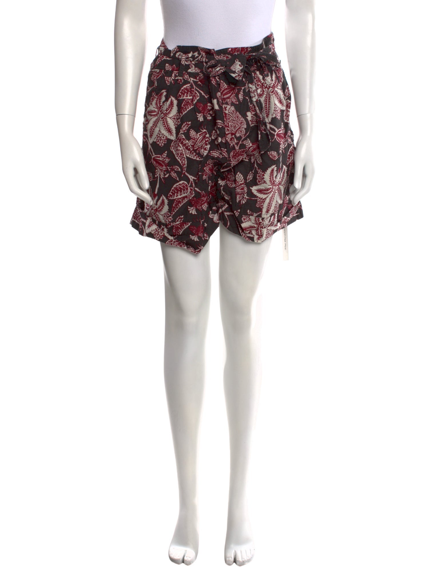 Isabel Marant Floral Print Mini Shorts