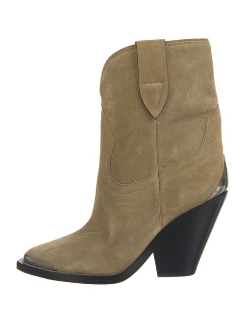 Isabel Marant Suede Western Boots