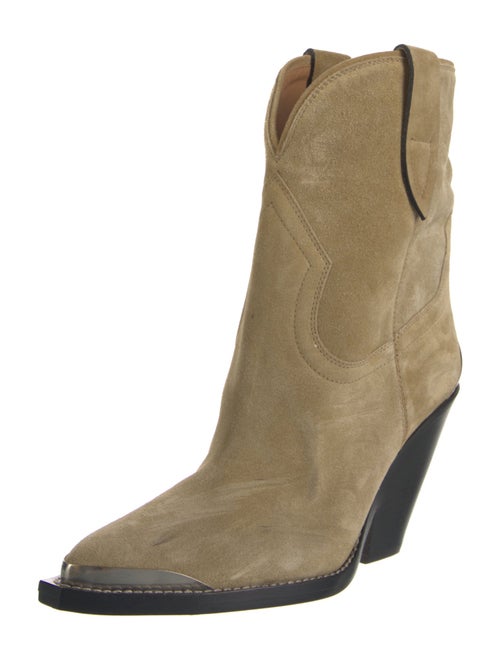 Isabel Marant Suede Western Boots