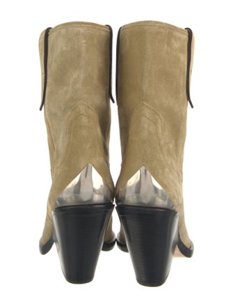 Isabel Marant Suede Western Boots