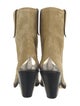 Isabel Marant Suede Western Boots
