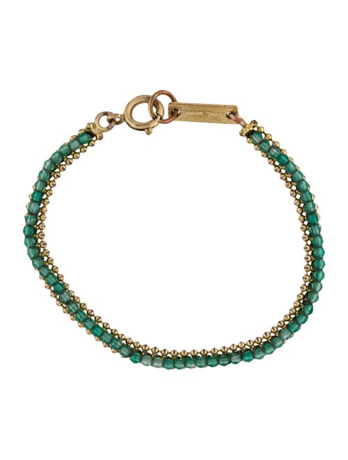 Isabel Marant Beaded Cesaria Link Bracelet