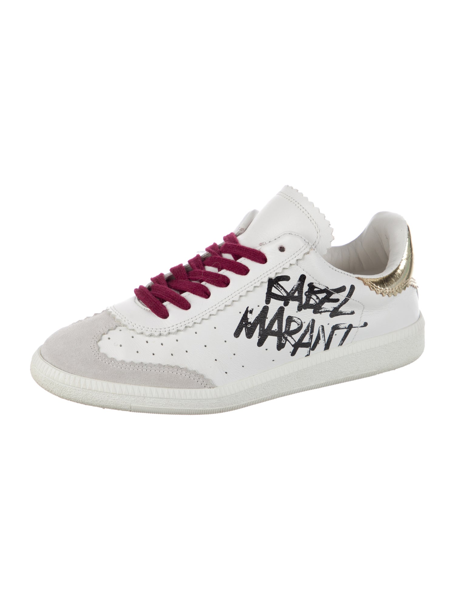 Isabel Marant Leather Sneakers
