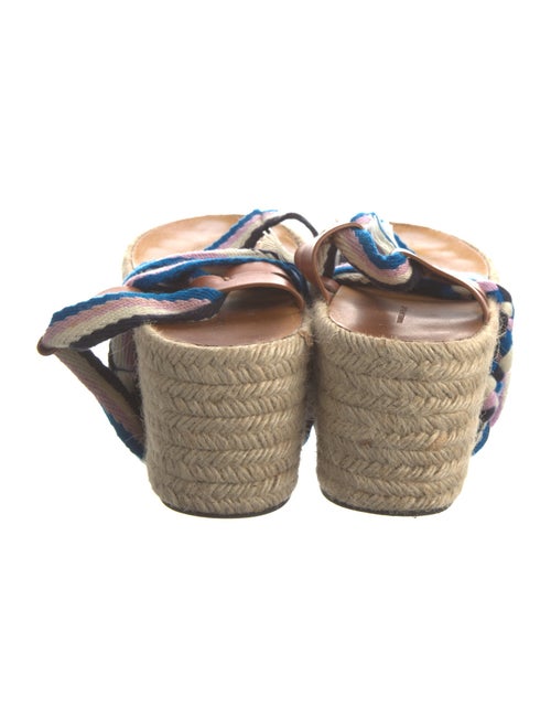 Isabel Marant Raffia Printed Espadrilles