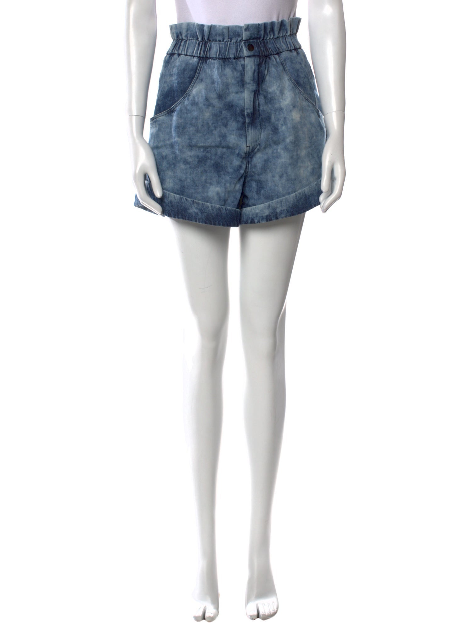 Étoile Isabel Marant Tie-Dye Print Mini Shorts