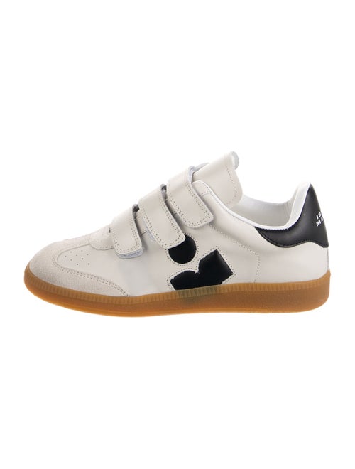 Isabel Marant Leather Printed Sneakers