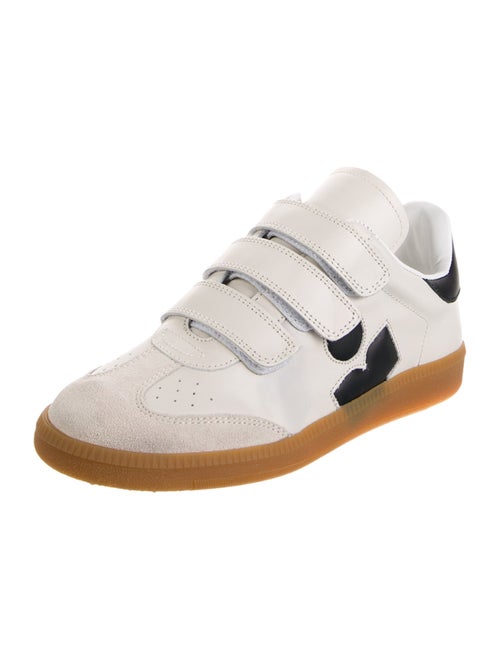Isabel Marant Leather Printed Sneakers