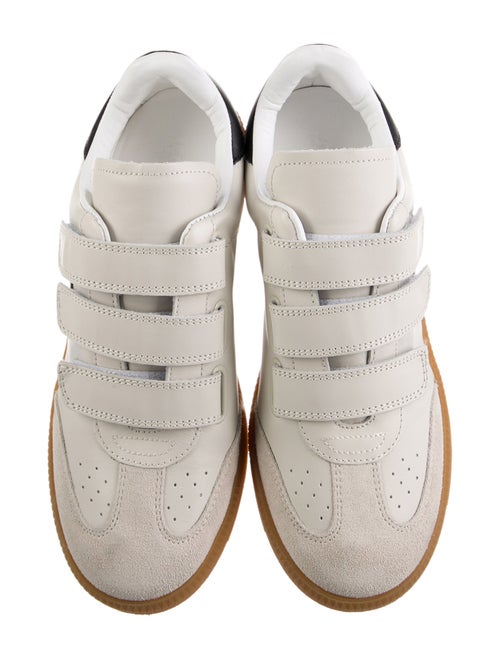 Isabel Marant Leather Printed Sneakers