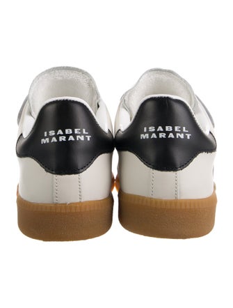 Isabel Marant Leather Printed Sneakers