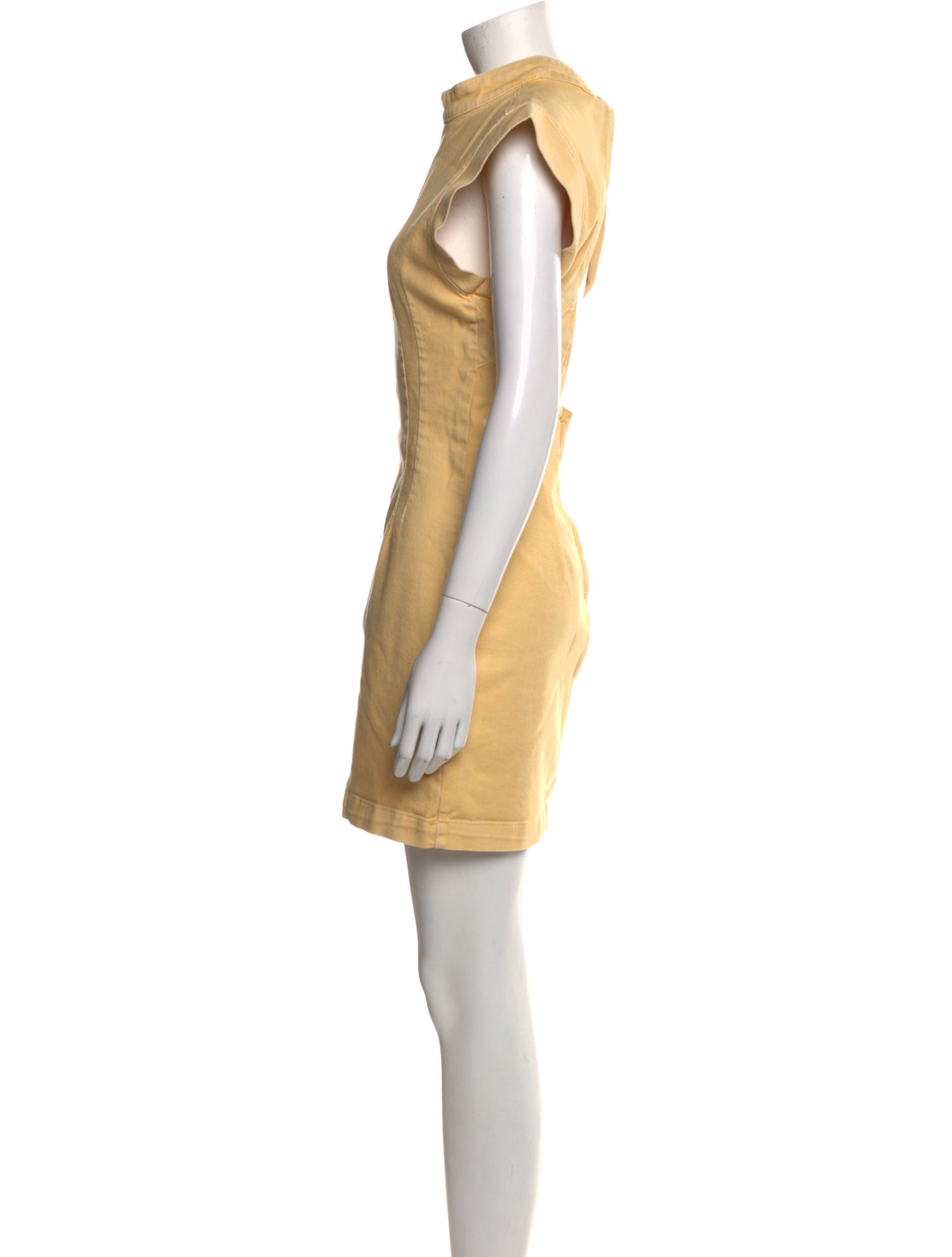 Isabel Marant Mock Neck Mini Dress