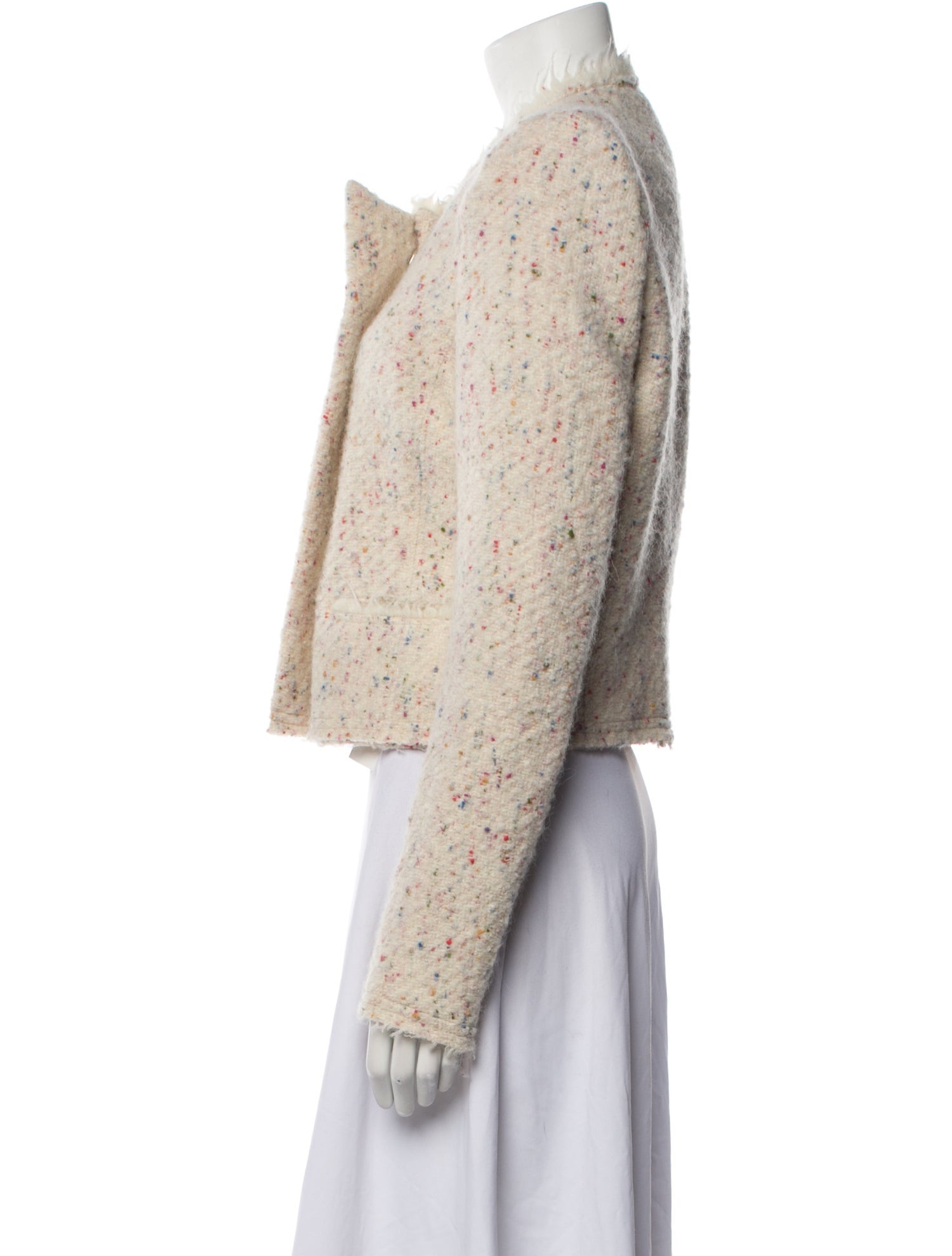 Isabel Marant Tweed Pattern Evening Jacket