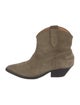 Isabel Marant Suede Western Boots