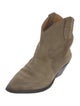 Isabel Marant Suede Western Boots