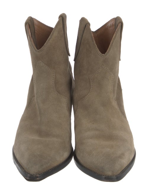 Isabel Marant Suede Western Boots