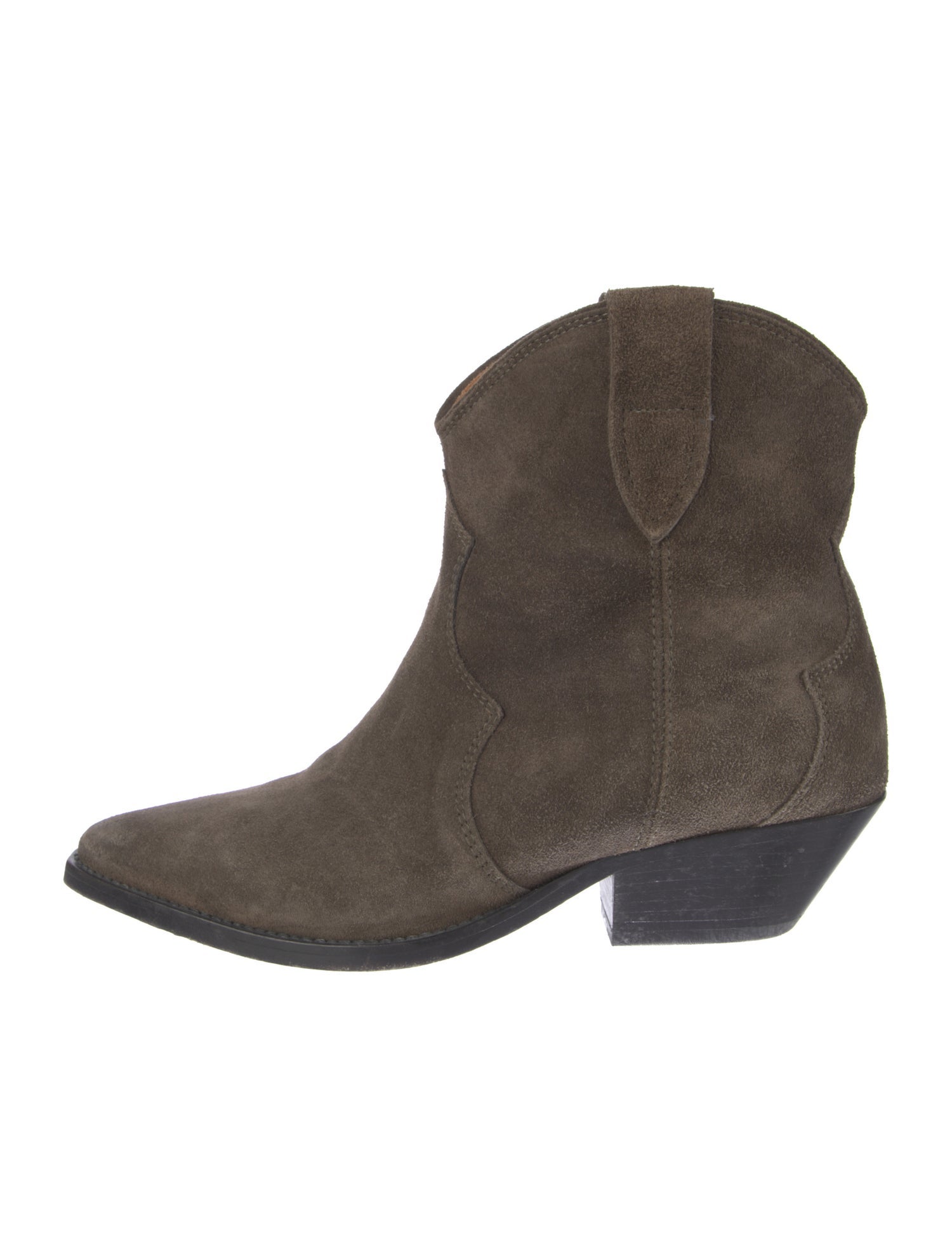 Isabel Marant Suede Western Boots