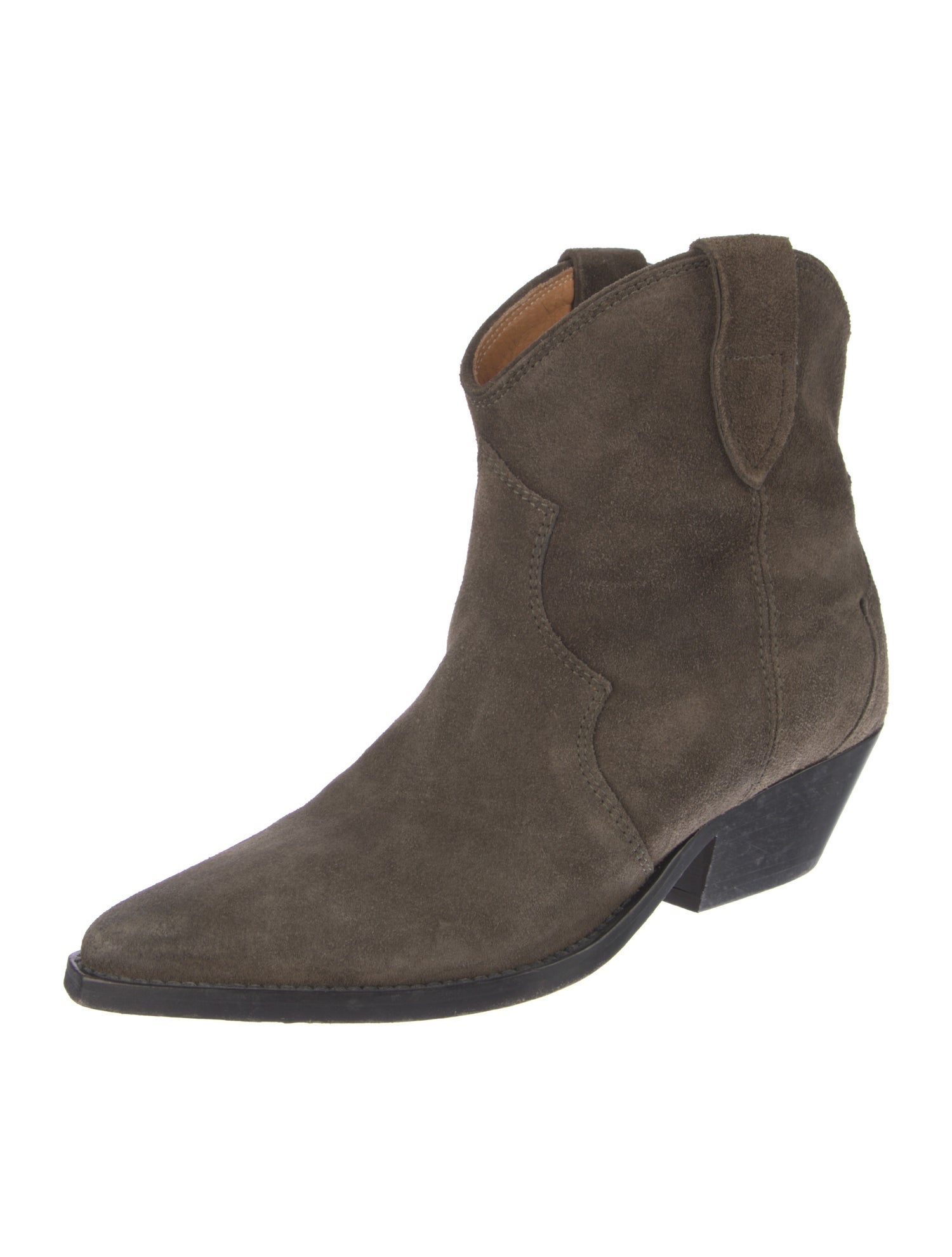 Isabel Marant Suede Western Boots