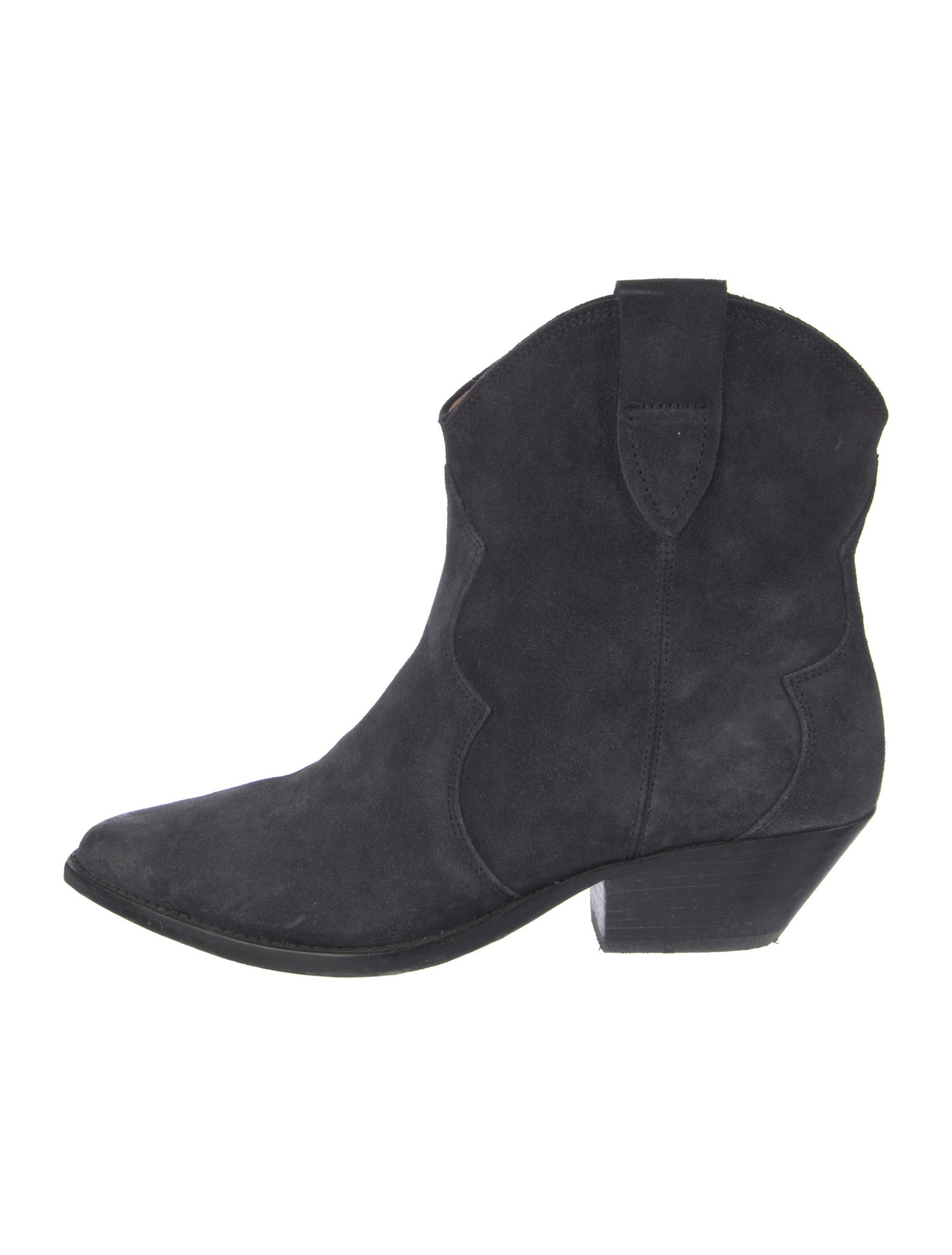 Isabel Marant Suede Western Boots