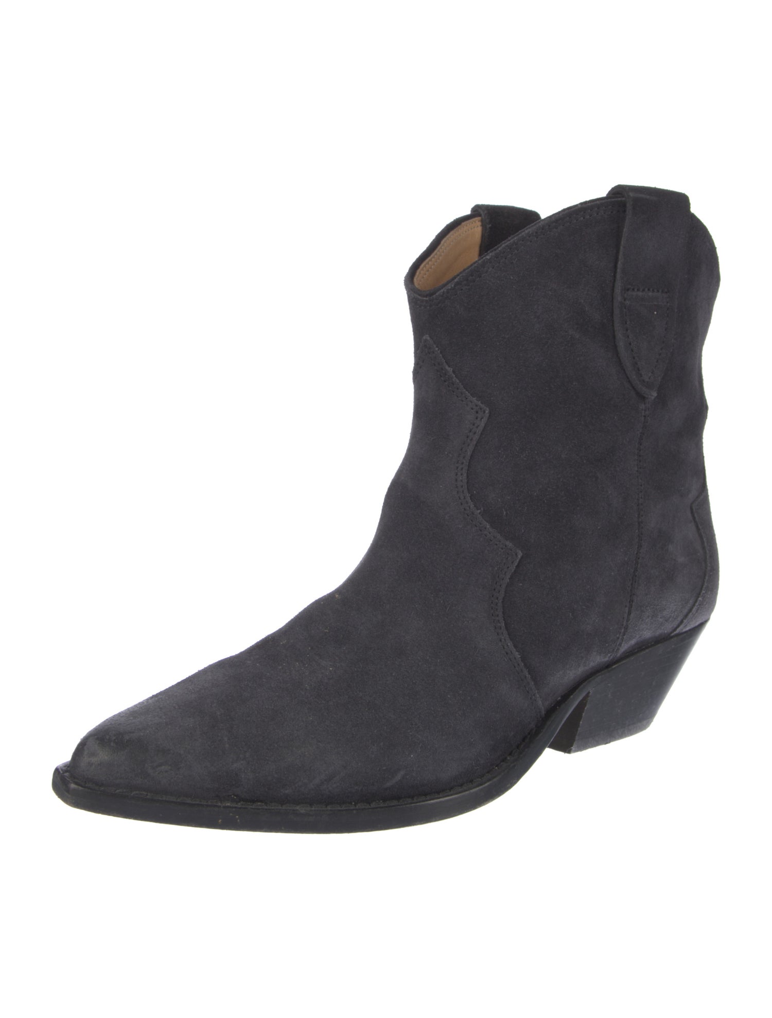Isabel Marant Suede Western Boots