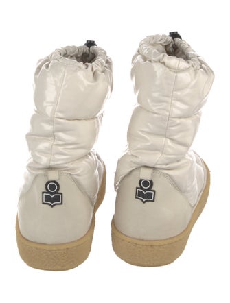Isabel Marant Nylon Lace-Up Boots