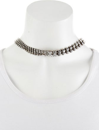 Isabel Marant Crystal Choker Necklace