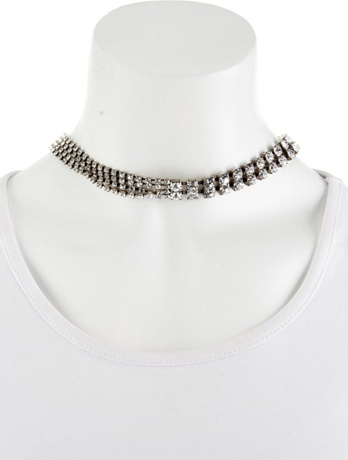 Isabel Marant Crystal Choker Necklace