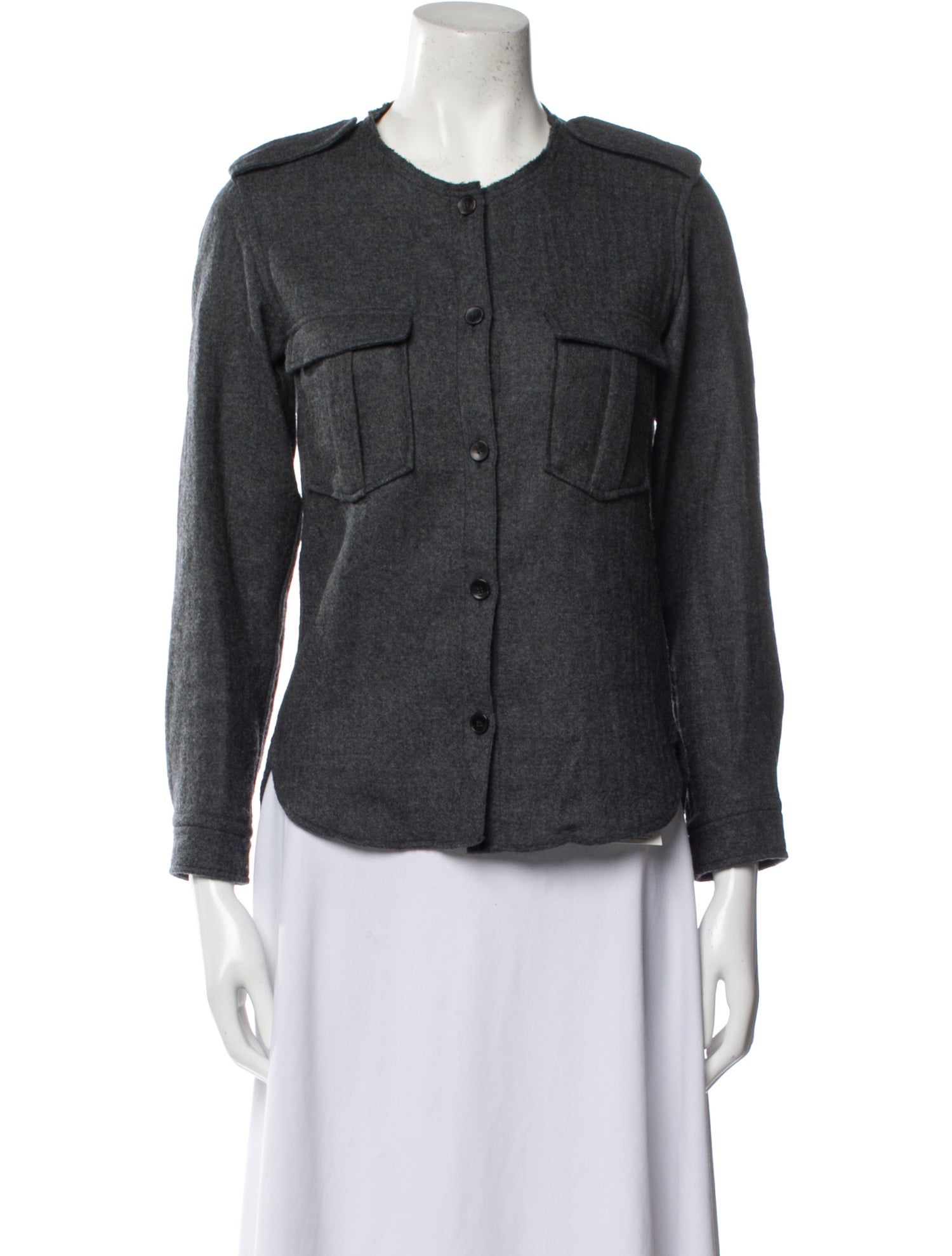 Isabel Marant Virgin Wool Utility Jacket