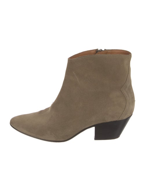 Isabel Marant Suede Western Boots