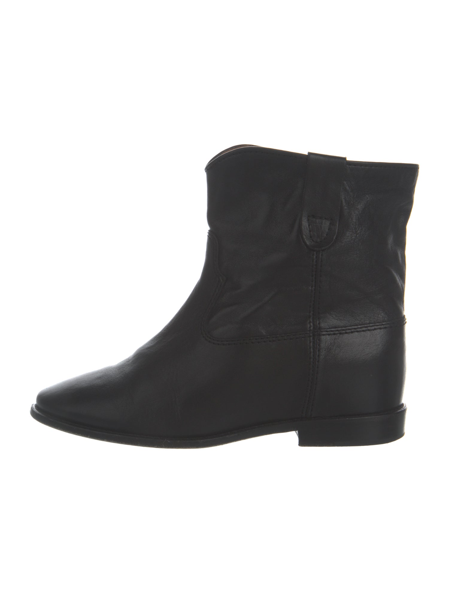 Isabel Marant Leather Moto Boots