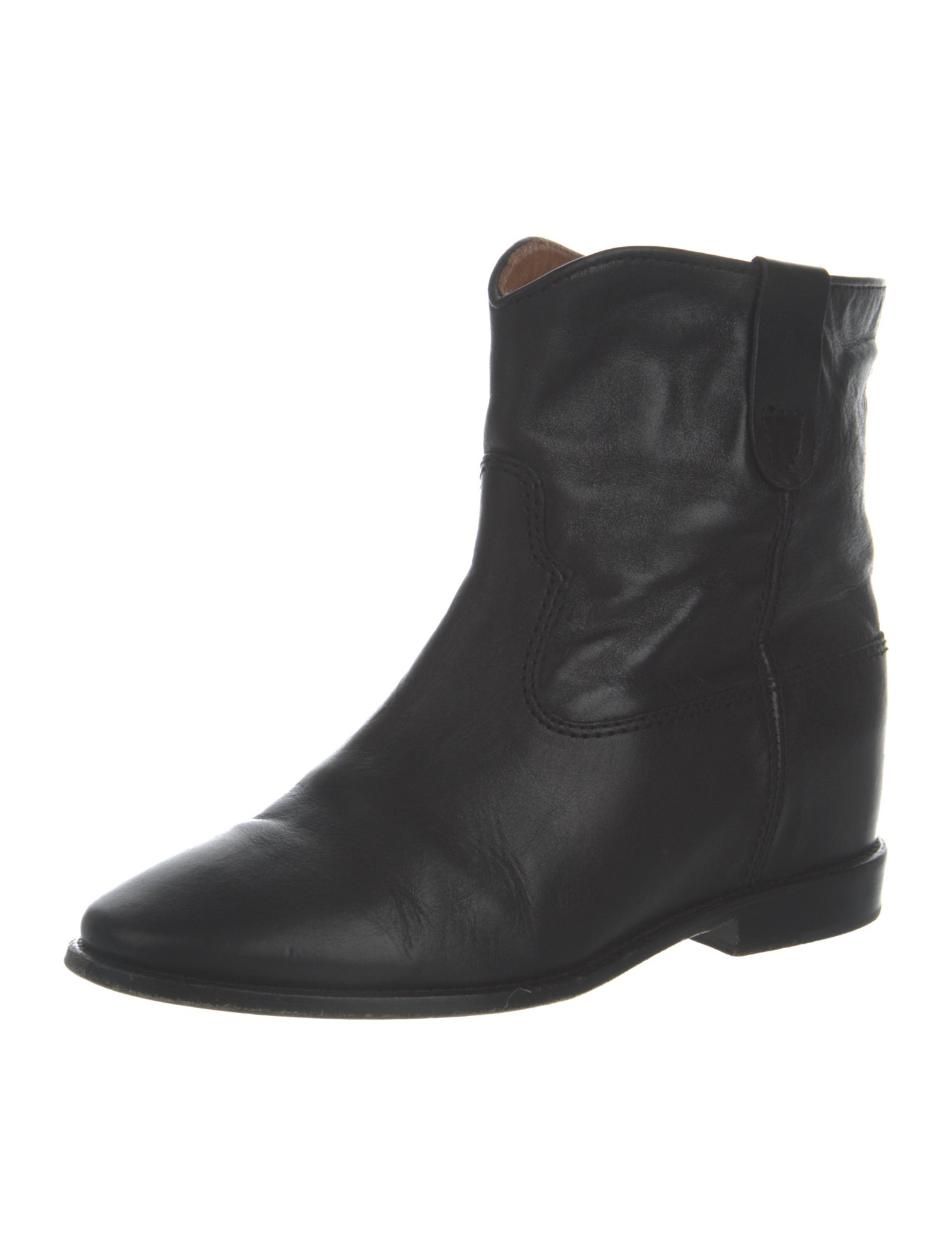 Isabel Marant Leather Moto Boots