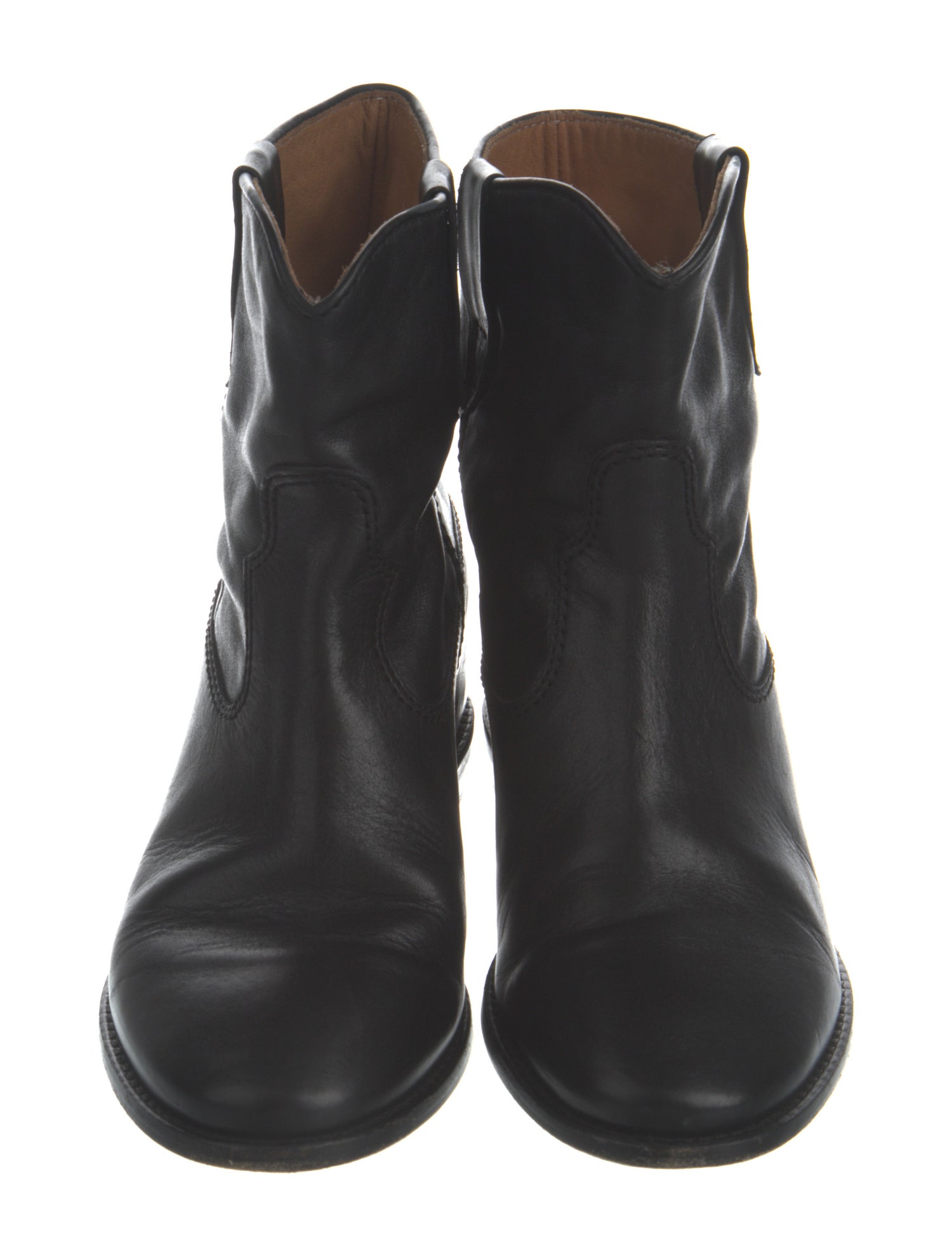 Isabel Marant Leather Moto Boots