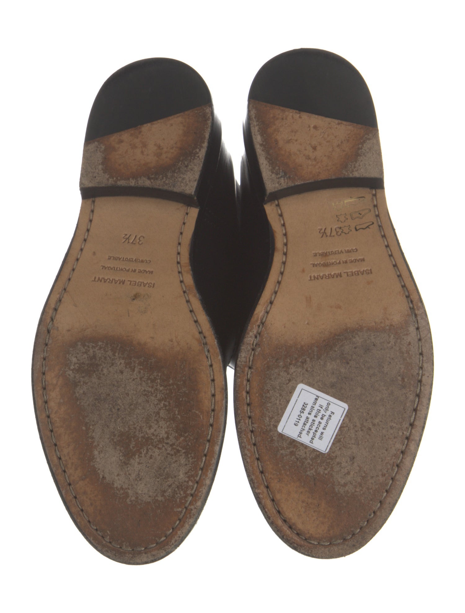 Isabel Marant Leather Moto Boots