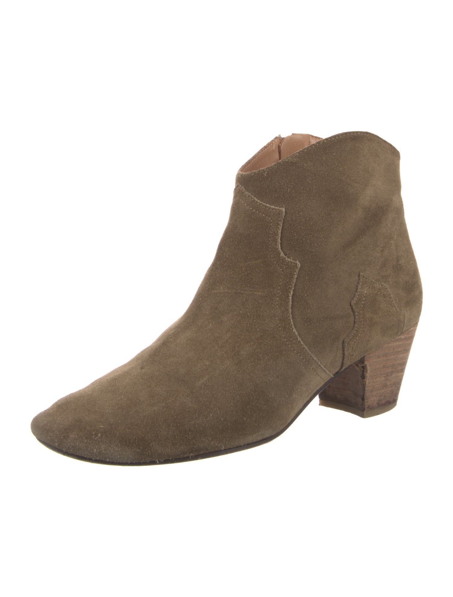 Isabel Marant Suede Western Boots