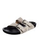 Isabel Marant Suede Printed Slides