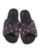 Isabel Marant Suede Printed Slides