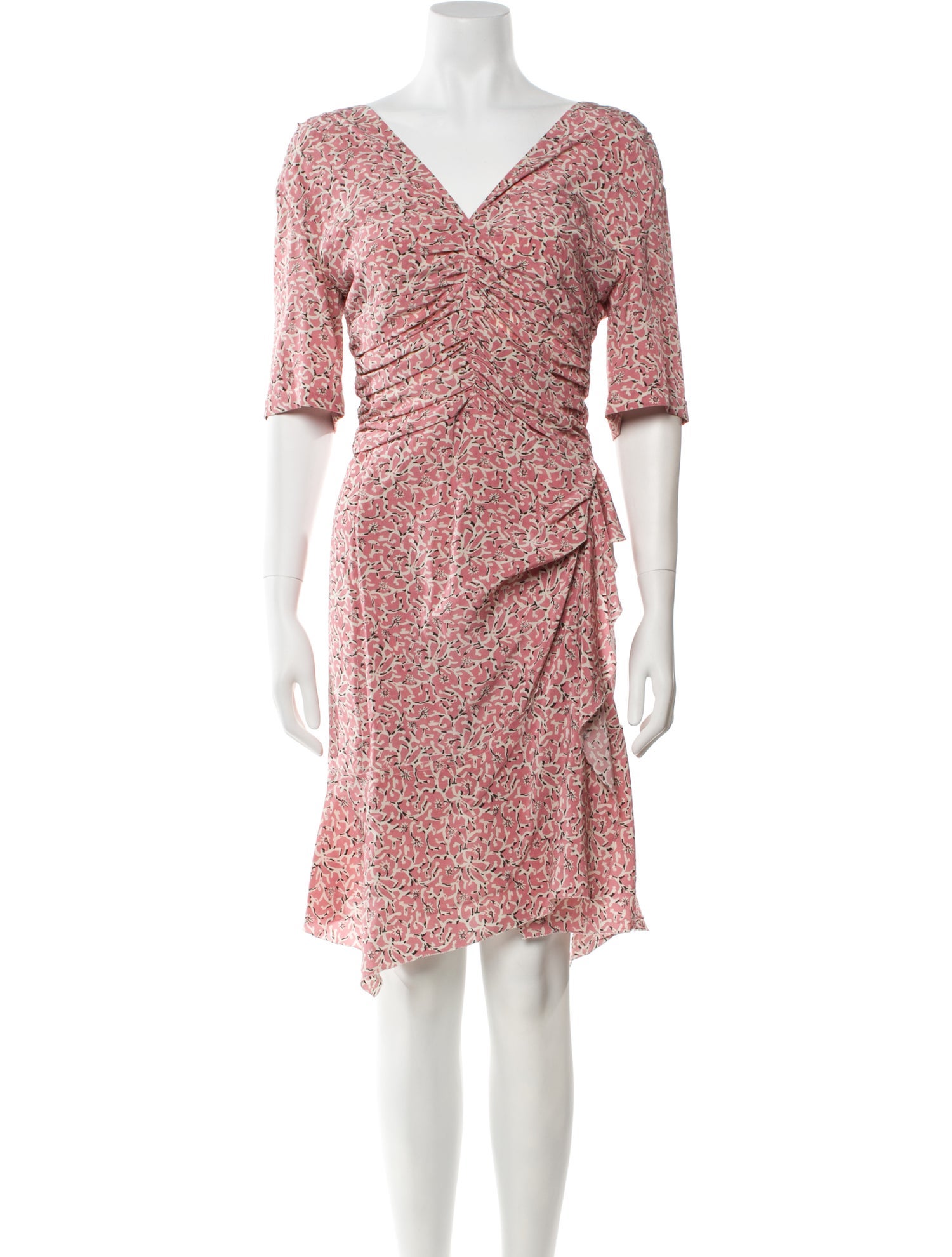 Isabel Marant Silk Knee-Length Dress