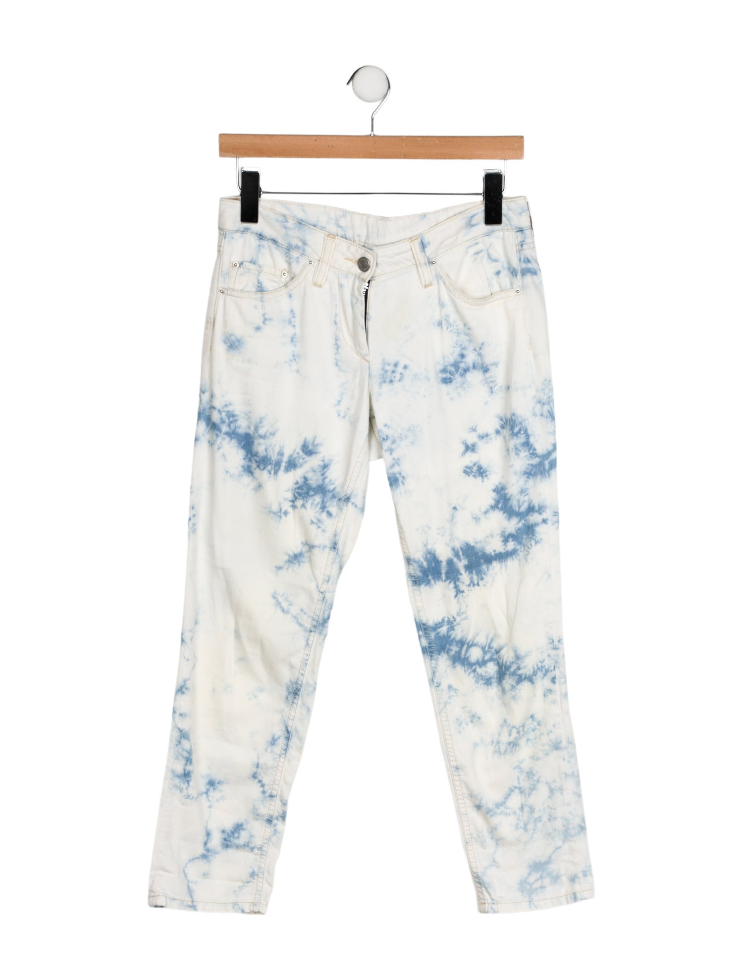 Isabel Marant Low-Rise Straight Leg Jeans