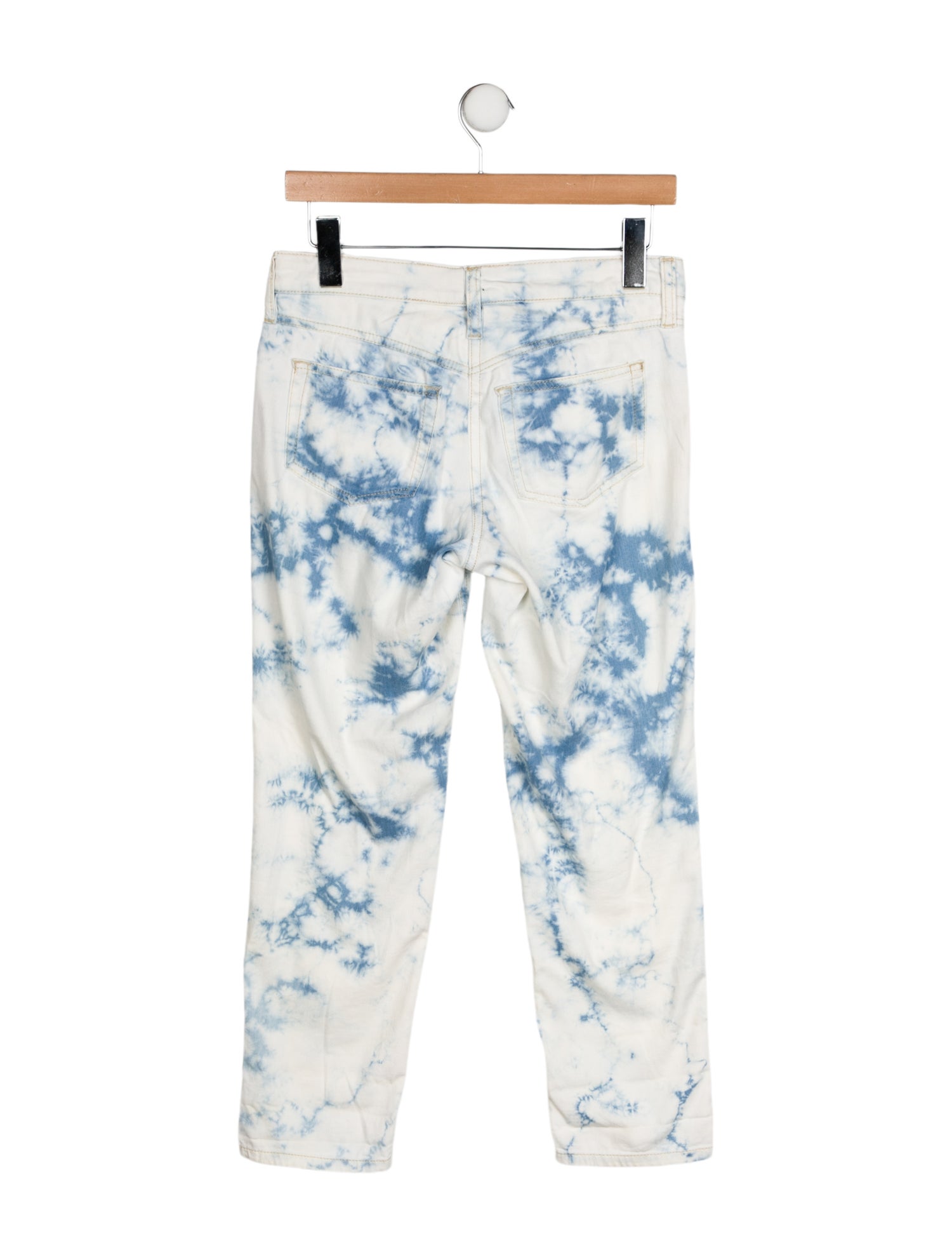Isabel Marant Low-Rise Straight Leg Jeans