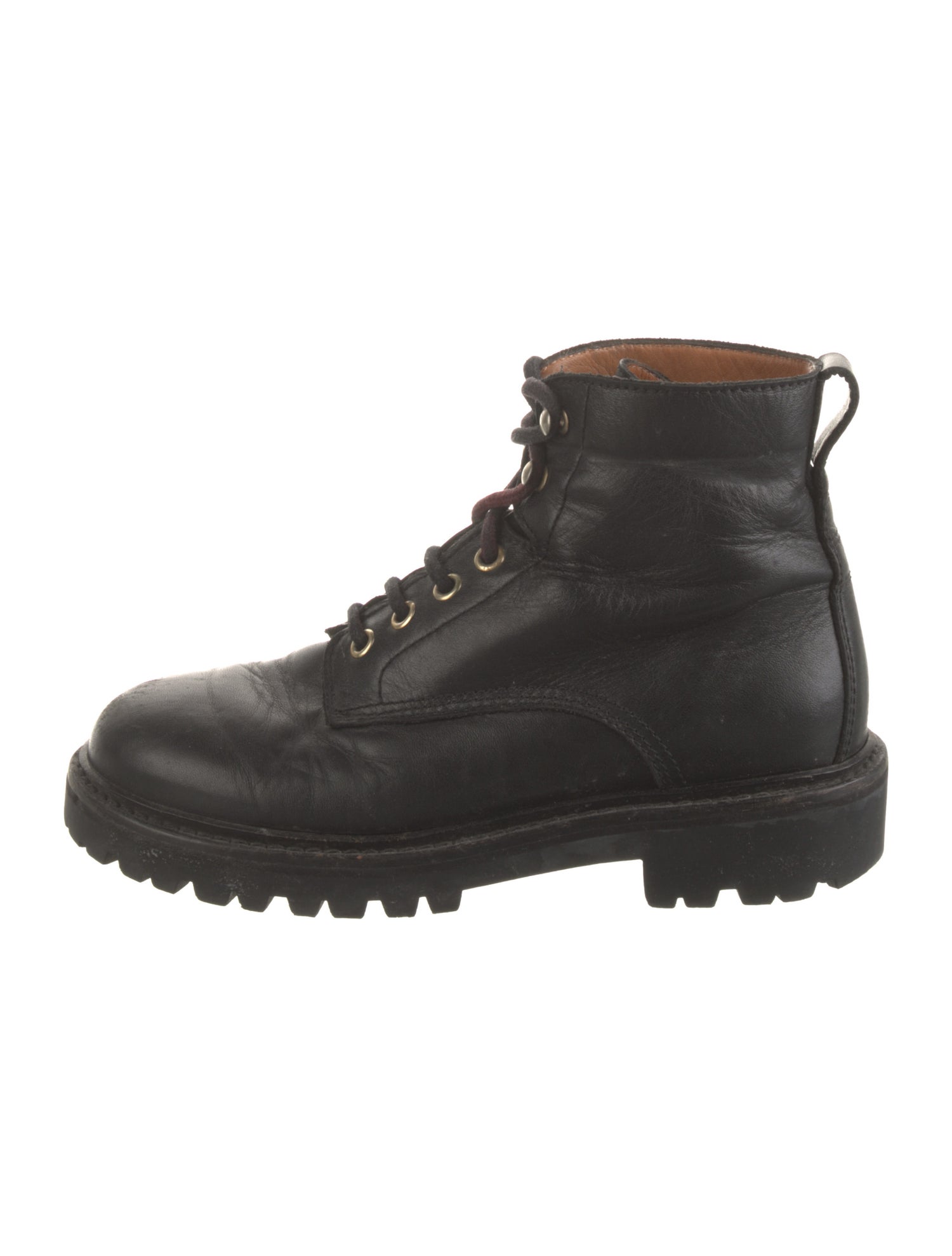Isabel Marant Leather Combat Boots
