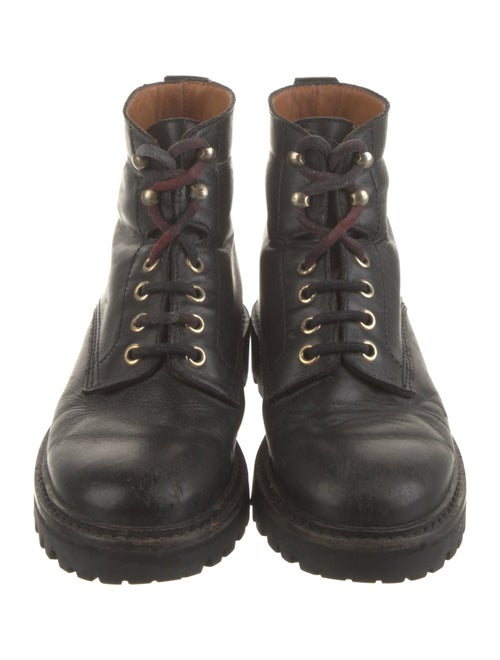 Isabel Marant Leather Combat Boots