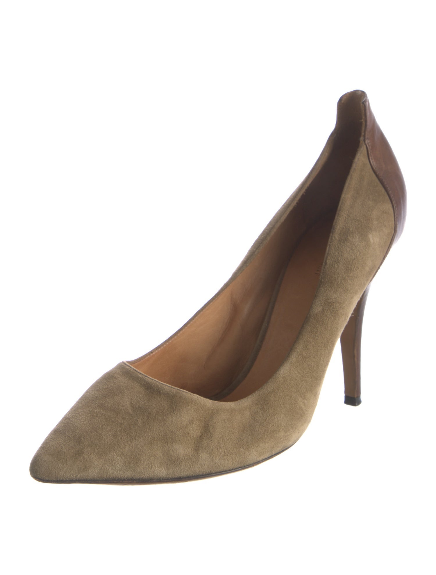 Isabel Marant Suede Bow Accents Pumps