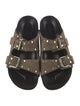 Isabel Marant Suede Studded Accents Slides