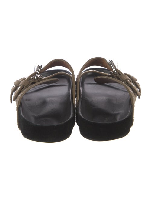 Isabel Marant Suede Studded Accents Slides