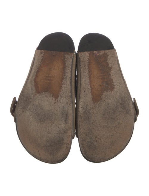 Isabel Marant Suede Studded Accents Slides