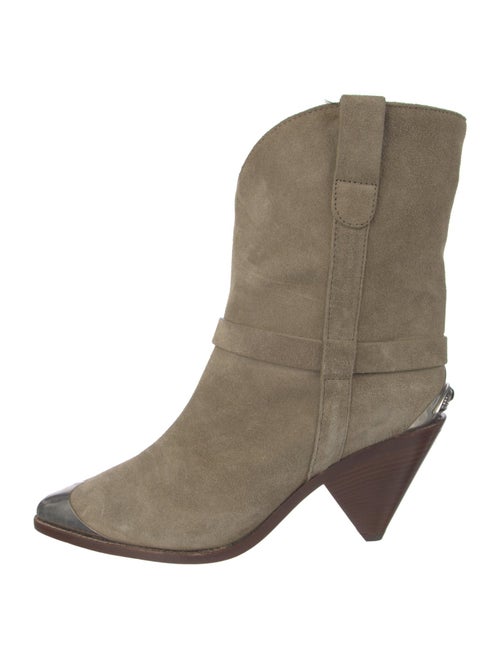 Isabel Marant Suede Western Boots