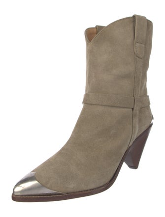 Isabel Marant Suede Western Boots