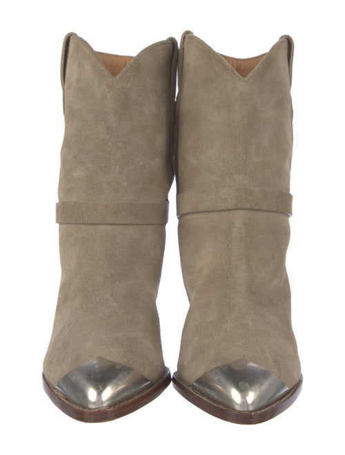 Isabel Marant Suede Western Boots