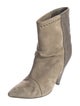 Isabel Marant Suede Studded Accents Western Boots