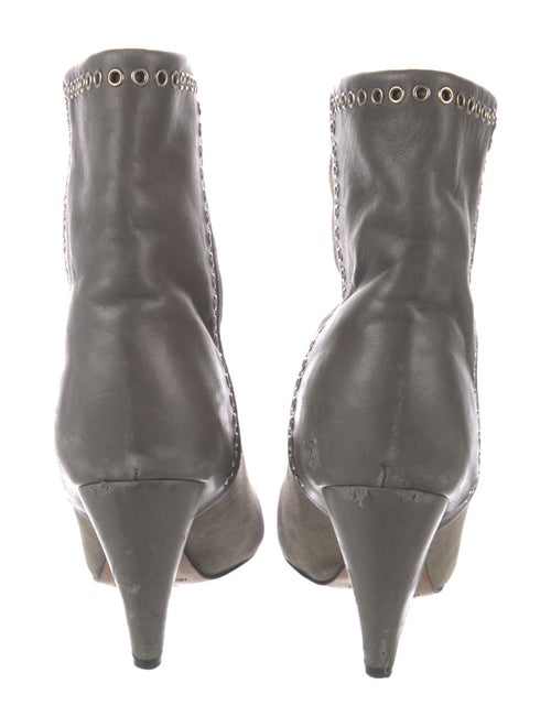Isabel Marant Suede Studded Accents Western Boots