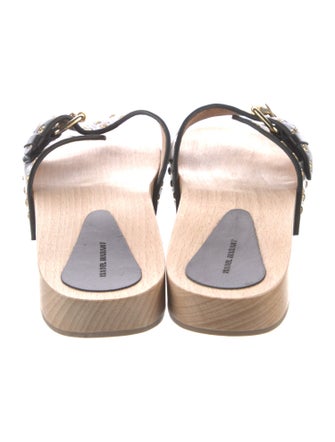 Isabel Marant Leather Slides